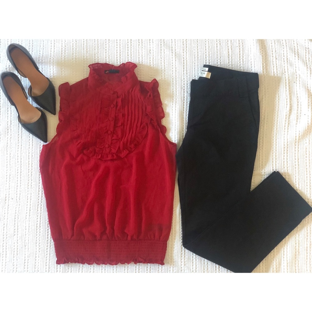 Sexy sheer sleeveless top forever 21